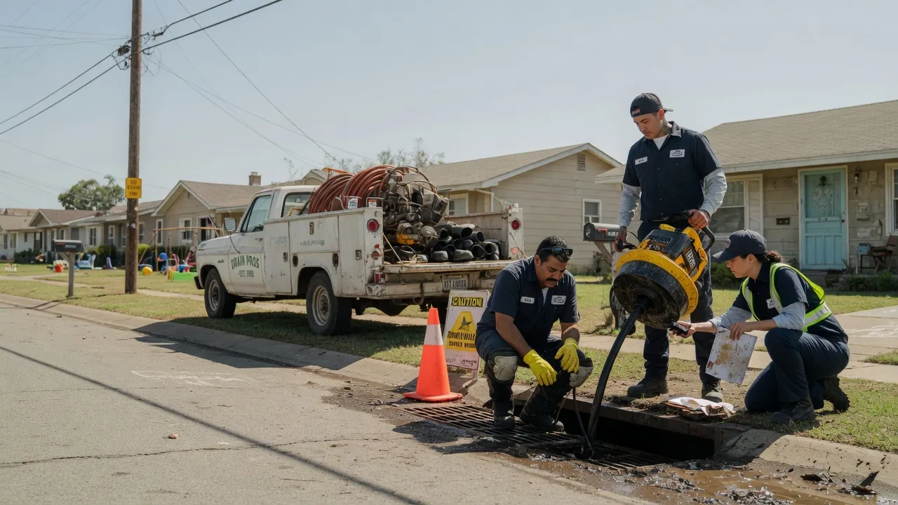 Drain Cleaning in Ferris, TX near me